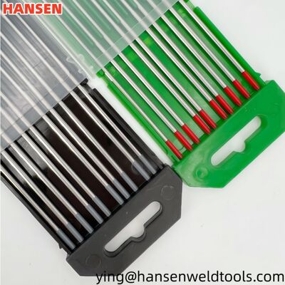 WT20 WC20 TIG Welding Tungsten Electrode, Tungsten Rod & Tungsten Needle, Multi‑Color Polished Durable Tungsten Tips for Argon Arc Welding