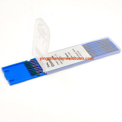 WT20 WC20 TIG Welding Tungsten Electrode, Tungsten Rod & Tungsten Needle, Multi‑Color Polished Durable Tungsten Tips for Argon Arc Welding